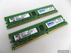 4GB DELL Kingston SNPWM553CK2 Memory Modul ECC Server RAM Arbeitsspeicher, BULK - Bild 1 von 1