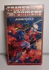 1984 Hasbro TRANSFORMERS 125 Piece Jigsaw Puzzle 11” X 17” #1660-1 complete  - Picture 1 of 8