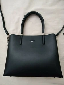 David Jones New York Leather Bag Handbag - Picture 1 of 4