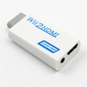 Para Wii a HDMI Convertidor 1080P Adaptador de Vídeo con Conector de Audio de 3,5mm y HDMI - Imagen 1 de 8