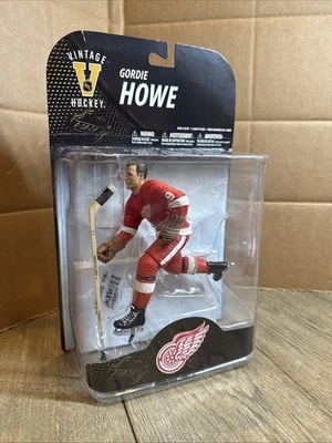 NHL Vintage Hockey Gordie Howe Detroit Red Wings RW-9 Foto 1 de 4