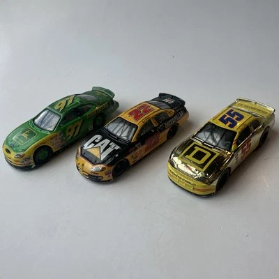 NASCAR Racing Champions Chad Little John Deere , Ward Burton Caterpillar , Bob H - Image 1 of 4