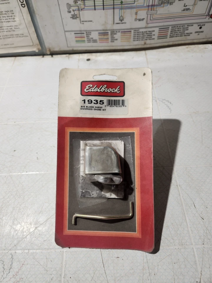 EDELBROCK #1935 Divorciado Choke Kit - BBC Foto 1 de 1