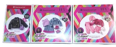3 AMERICAN GIRL x HFR WORLD BY US «MAKENA» АКСЕССУАРЫ, ФЛАТТЕР И ПУХОВИК НАРЯДЫ - Изображение 1 из 4