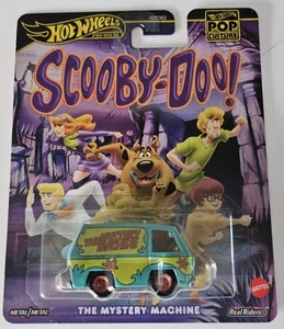 SCOOBY-DOO HOT WHEELS (THE MYSTERY MACHINE) PREMIUM POP CULTURE - Picture 1 of 2