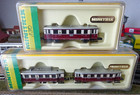 Minitrix 2093 DRG Triebwagen VT135 plus 2095 Beiwagen VB140 in OVPs