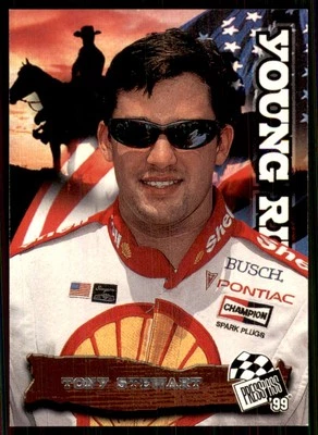 1999 Press Pass Stealth #61 Tony Stewart - Image 1 of 2