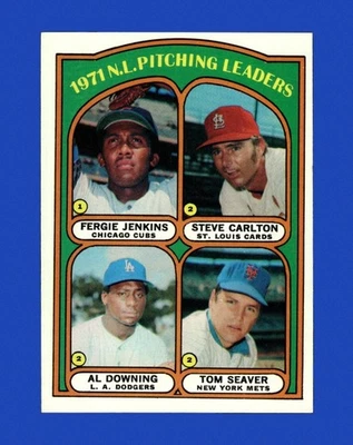 1972 Topps Set-Break #93 NL Pitching Leaders Sin precio base como nuevo *GMCARDS* Foto 1 de 2