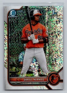 2022 Bowman - Chrome Prospects Speckle Refractors #BCP-27 Darell Hernaiz /299 - Picture 1 of 2
