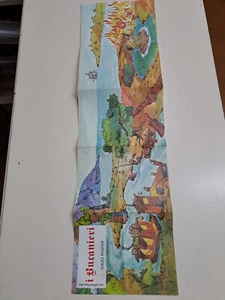 MIO LOCATELLI PLASTECO,TERZO POSTER SCENARIO SERIE I BUCANIERI,IN OTTIMO STATO - Foto 1 di 2