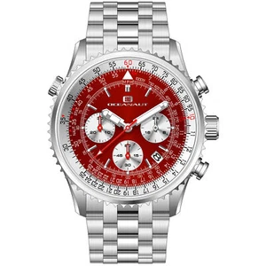 Oceanaut Men's Flight Red Dial Watch - OC0124 - Picture 1 of 1