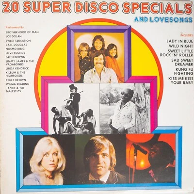 20 SUPER DISCO SPECIALS AND LOVE SONGS - VARIOUS - Vinyl LP - Astor - 1976 - VG - Image 1 of 3