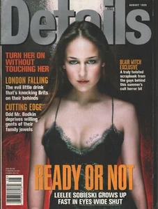 Details Magazine - August 1999 - LeeLee Sobieski - Blair Witch - London Falling - Picture 1 of 2
