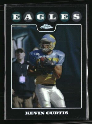 Kevin Curtis 2008 Topps Chrome Refractor #TC66 Football Card - Image 1 of 2