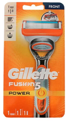 Gillette Fusion5 Power Rasierer Nassrasierer inkl. Batterie mit Vibration in OVP