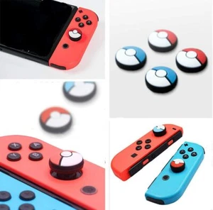 4x For Nintendo Switch 2 OLED Lite Thumb Grip Silicone Cover Case Joystick Caps - Picture 1 of 12
