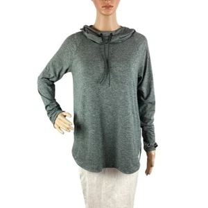 Athleta Uptempo Hoodie Sweatshirt Size S Gray - Picture 1 of 8