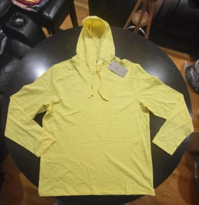 Tommy Bahama Hombre 100% Algodón Manga Larga Sudadera con Capucha Camiseta M ST226212 Foto 1 de 4