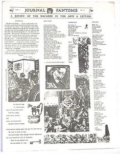 Journal Fantome - Band 1, #4, 1980 - C. M. James, Herausgeber/Verlag - "macabre" - Bild 1 von 2