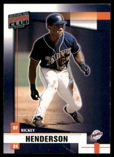 2002 Donruss Fan Club (A) Rickey Henderson #68 NM+ Or Better San Diego Padres