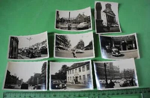 acht tolle alte Fotos- Rundreise Brüssel - Aachen - Oldtimer VW Käfer - 50-60er - Picture 1 of 1