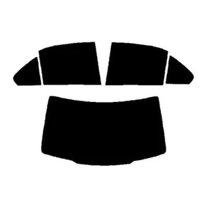 Pre Cut Window Tint Film for Mercedes C Class 4-door 2008-14 (W204) 35% Light - Picture 1 of 10