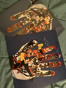SIGNED CARD**Hot Chip FREAKOUT / RELEASE Indie Exclusive Brown Colored - Picture 1 of 2