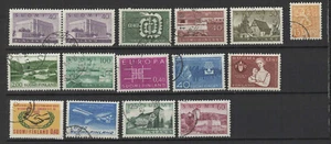 Finlande Suomi années 60 15 timbres oblitérés /T2290 - Imagen 1 de 1