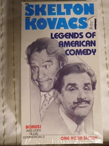 Vintage Sealed VHS Skelton Kovacs Legends of American Comedy - Picture 1 of 8