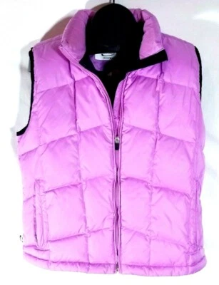 Chaleco acolchado Obermeyer para mujer plumón de ganso rosa talla 12 Sku U1 Foto 1 de 4