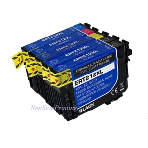 5x High-Yield 2BK+CMY Ink For Epson 212 212XL T212XL WF2830 WF2850 XP4100 XP4105 - Picture 1 of 1