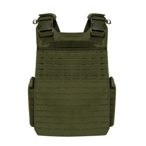 Rothco Laser Cut MOLLE Carrier Vest - Olive Drab - Picture 1 of 4