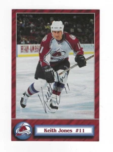 Autographed Signed KEITH JONES Washington Capitals Picture Postcard w/COA - Picture 1 of 1