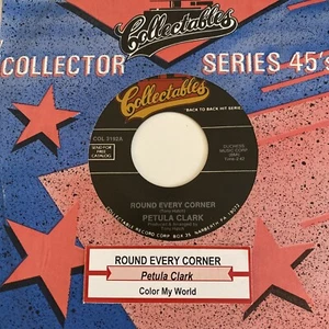 Petula Clark 45 Round Every Corner / Color My World NEW reissue unplayed - Picture 1 of 3