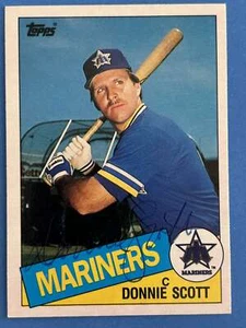 Donnie Scott Autograph Signed 1985 Topps Traded Seattle Mariners - Picture 1 of 1