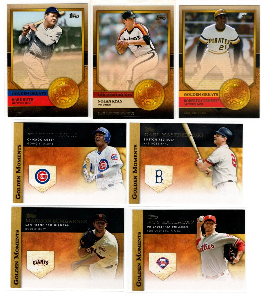 2012 TOPPS INSERT - SERIES 1,2 UPDATE - GOLDEN MOMENTS, GREATS -WHO DO YOU NEED! - Image 1 of 1