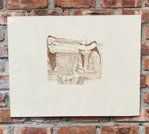 Amerikanischer Künstler Douglas Gorsline signierter Lithographiedruck. 13/70 - Bild 1 von 10