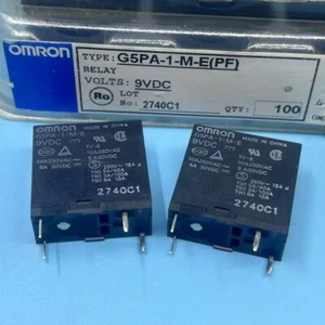 Nuevo relé de alimentación G5PA-1-M-E 9VDC o 12VDC 5A 250VAC 4 pines x 2 piezas - Imagen 1 de 2