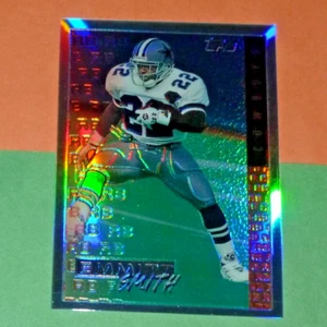 1995 EMMITT SMITH Dallas Cowboys Topps Mystery Finest Refractor - Picture 1 of 3