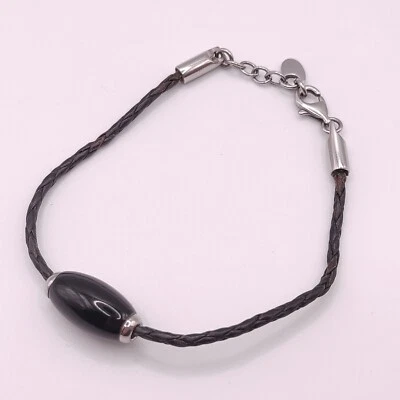 ⭐ Esprit Armband Band Armreif Perle Halskette Collier Kette Silber 090 ⭐ - Bild 1 von 3