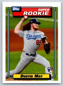 2020 Topps Throwback Thursday #267 Dustin May NM - Picture 1 of 2