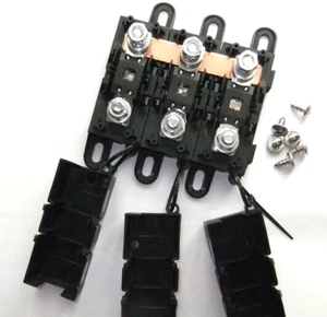 TRIPLE MEGA- Fuse Holder with 3 - 175A mega fuse - Picture 1 of 5