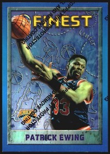 1995-96 Topps Finest Patrick Ewing Refractor #243 (with Coating)