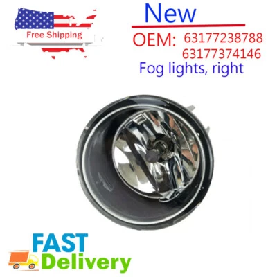 PARA BMW X3 X4 PAR DE FAROS ANTINIEBLA OEM 6317 7374146 LADO DERECHO PASAJERO NUEVO Foto 1 de 4