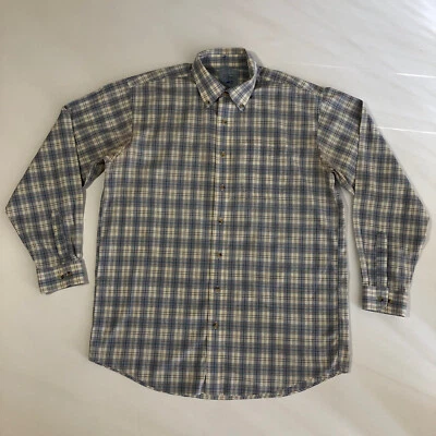 L.L. Bean Men's LS Plaid Button Down Pocket Shirt Sz L-Tall - Image 1 of 4
