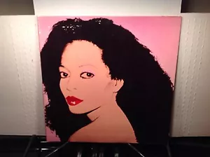 DIANA ROSS -Silk Electric ~RCA 4384 {orig} VERY RARE ANDY WARHOL COVER & SLEEVE - Imagen 1 de 2