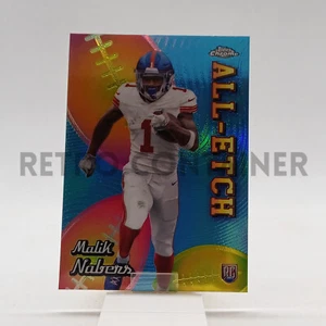 TOPPS Chrome Football NFL Cards 2024 - CAE-MN All-Etch Malik Nabers RC - Picture 1 of 1