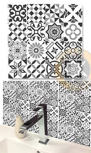 4 X AUFKLEBER STICKER MOSAIK FÜR FLIESEN BAD KÜCHE (CR024) - Bild 1 von 1