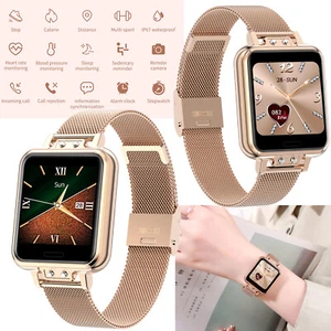 Women Bluetooth Smart Watch Fitness Tracker Female Watches for Android iOS Phone - Picture 1 of 11