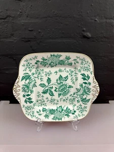 Wedgwood Avon Green Eared Square Cake Bread Plate 27.5 cm Wide Last 1 Available - Picture 1 of 7